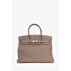 Hermès 2019 Etoupe Togo Leather Birkin 35